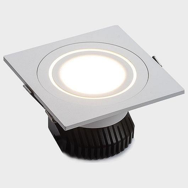 Встраиваемый светильник Italline IT02-008 IT02-008 DIM white цвет Черный