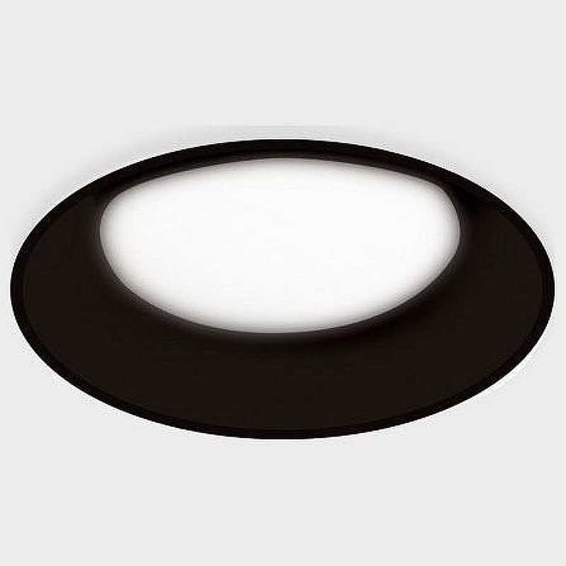 Встраиваемый светильник Italline IT06-6012 IT06-6012 black 3000K цвет Черный
