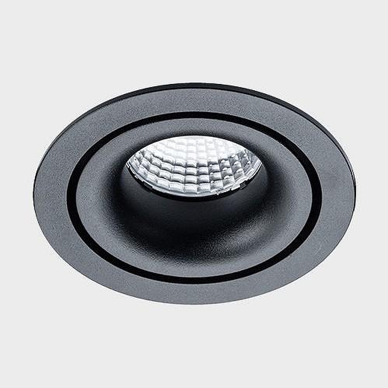 Встраиваемый светильник Italline IT06-6018 IT06-6018 black 4000K цвет Черный