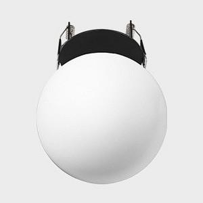 Встраиваемый светильник Italline IT08-8026 IT08-8026 black 3000K цвет плафона/подвески Белый, цвет арматуры Черный