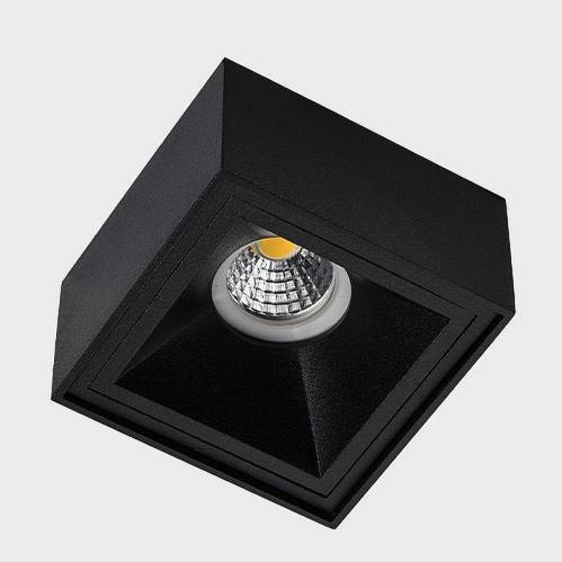 Встраиваемый светильник Italline M01-1017 M01-1018 black цвет плафона/подвески Черный, цвет арматуры Черный