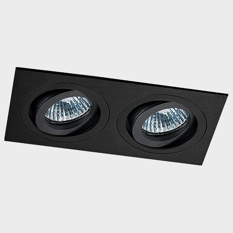 Встраиваемый светильник Italline SAG203-4 SAG203-4 black/black цвет Черный