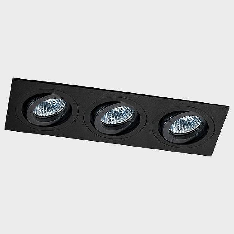 Встраиваемый светильник Italline SAG303-4 SAG303-4 black/black цвет Черный