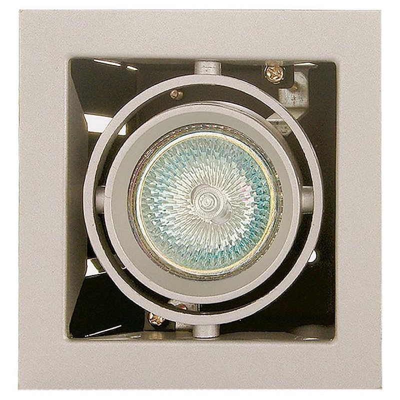 Встраиваемый светильник Lightstar Cardano 214017 цвет Серебро