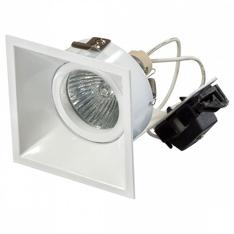 Встраиваемый светильник Lightstar Dom1no 214506 цвет Белый