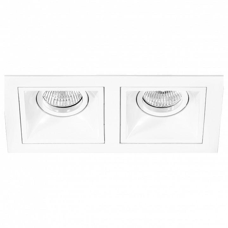 Встраиваемый светильник Lightstar Dom1no D5260606 цвет Белый