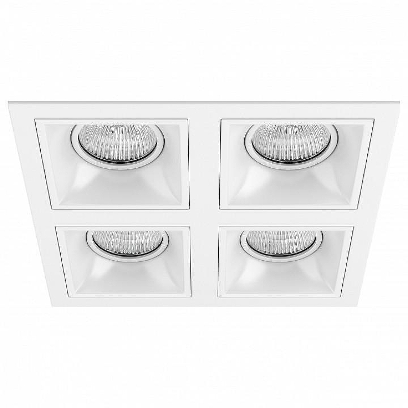 Встраиваемый светильник Lightstar Dom1no D54606060606 цвет Белый