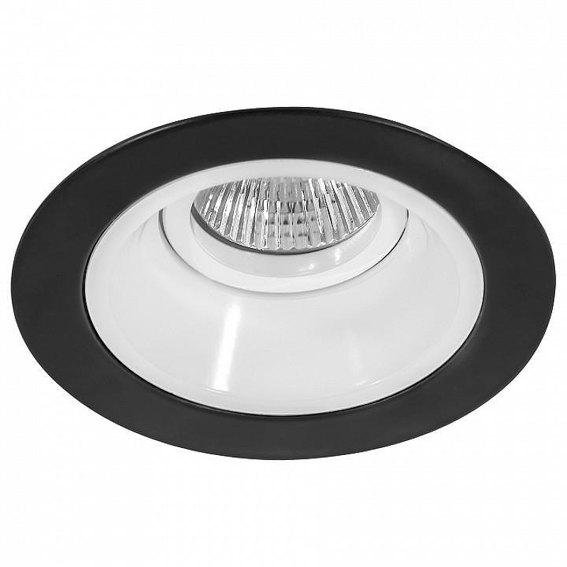 Встраиваемый светильник Lightstar Dom1no D61706 цвет Белый, Черный