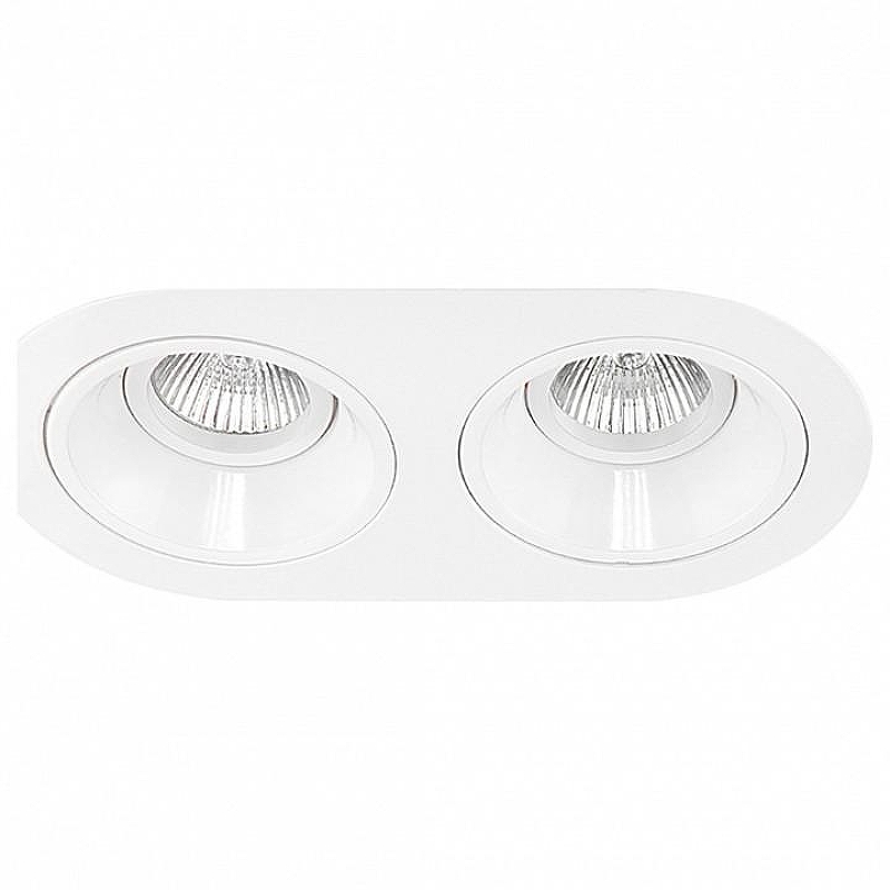 Встраиваемый светильник Lightstar Dom1no D6560606 цвет Белый