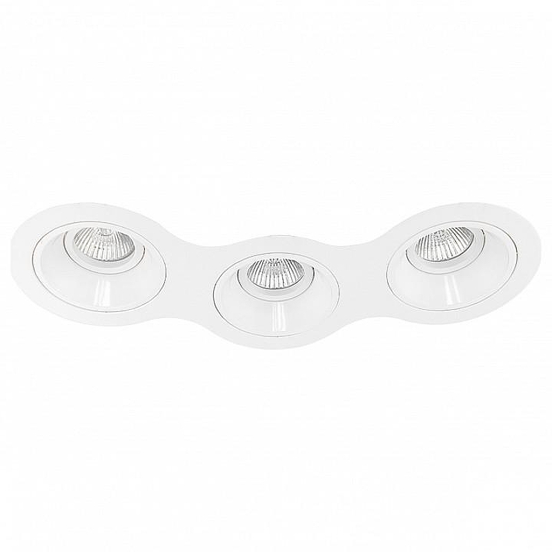 Встраиваемый светильник Lightstar Dom1no D696060606 цвет Белый