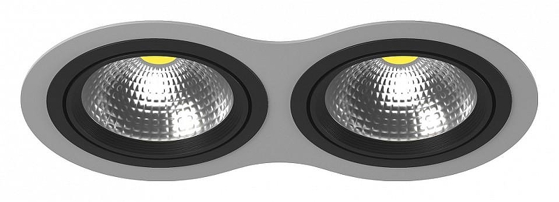 Встраиваемый светильник Lightstar Intero 111 i9290707 цвет Серый, Черный