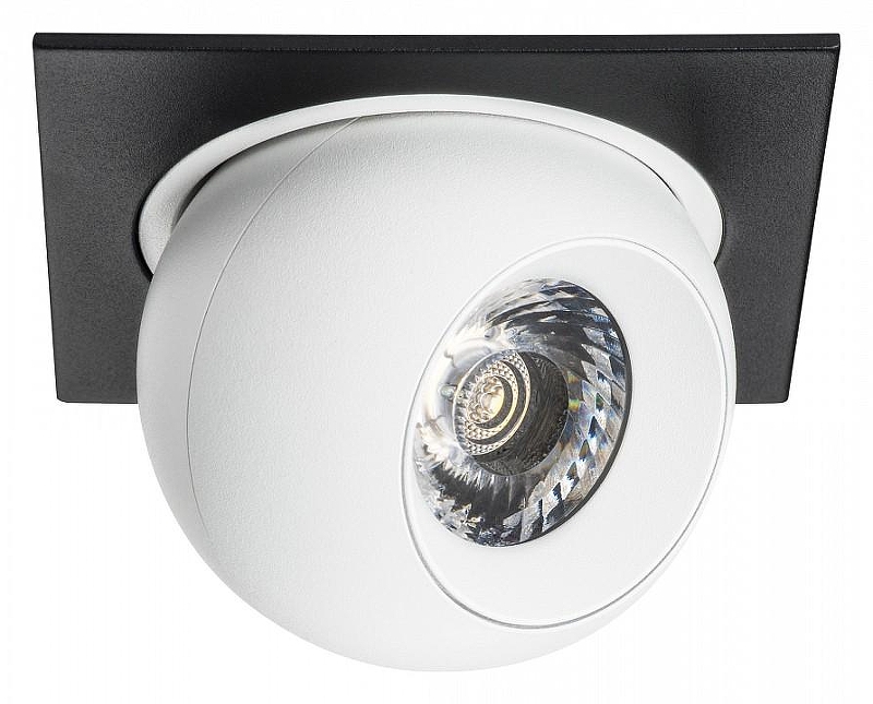 Встраиваемый светильник Lightstar Intero BALL i51762 цвет плафона/подвески Белый, цвет арматуры Черный