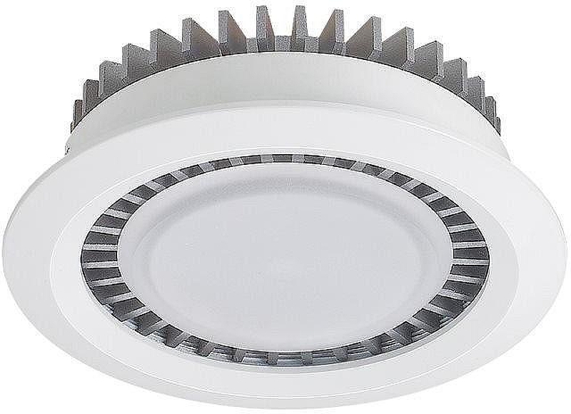 Встраиваемый светильник Lucia Tucci Turbo TURBO 141.1-5W-WT/GR цвет плафона/подвески Белый, цвет арматуры Белый, Серый