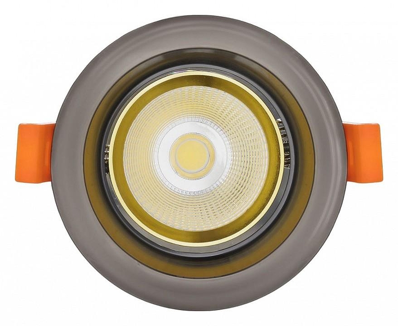 Встраиваемый светильник LUMINA DECO LDC Y115 BK+GD цвет Черный