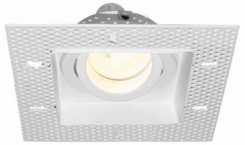Встраиваемый светильник Maytoni Downlight Atom DL003-01-W цвет Белый