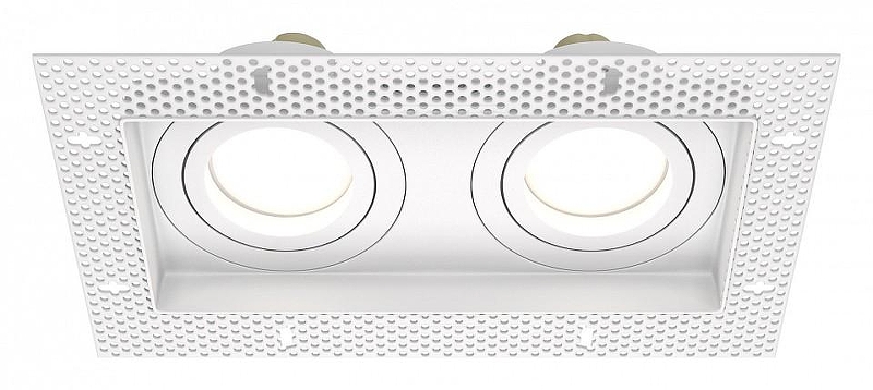Встраиваемый светильник Maytoni Downlight Atom DL003-02-W цвет Белый