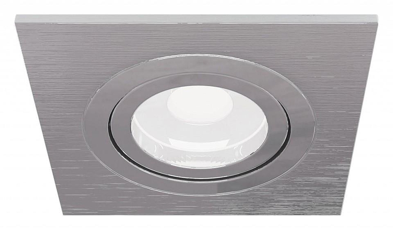 Встраиваемый светильник Maytoni Downlight Atom DL024-2-01S цвет Хром