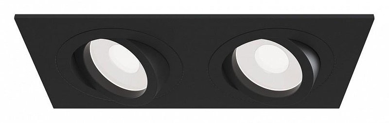 Встраиваемый светильник Maytoni Downlight Atom DL024-2-02B цвет Черный