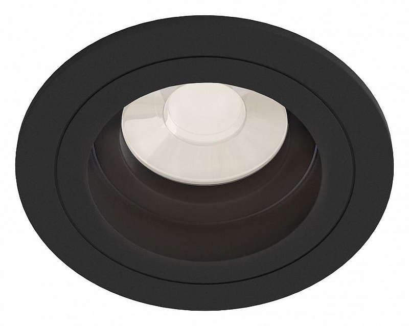 Встраиваемый светильник Maytoni Downlight Atom DL025-2-01B Черный