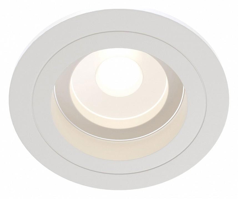Встраиваемый светильник Maytoni Downlight Atom DL025-2-01W цвет Белый