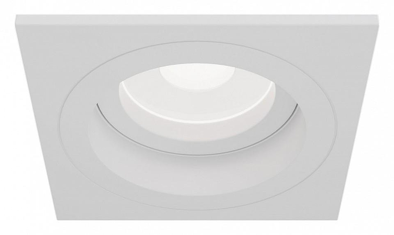 Встраиваемый светильник Maytoni Downlight Atom DL026-2-01W цвет Белый
