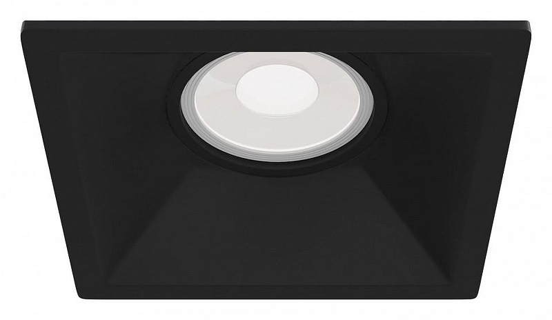 Встраиваемый светильник Maytoni Downlight Dot DL029-2-01B цвет Черный