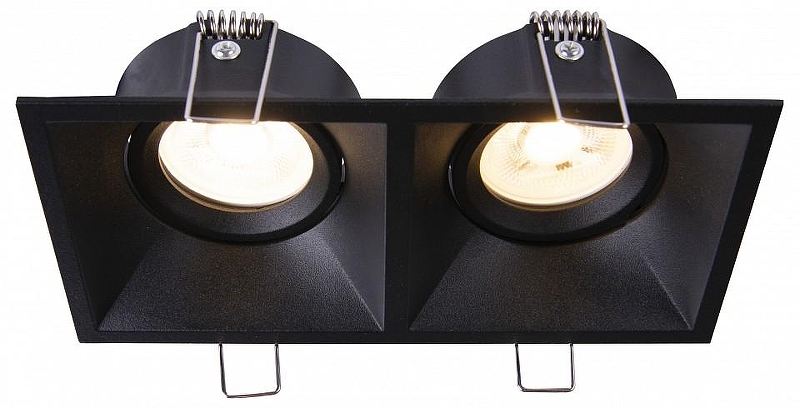 Встраиваемый светильник Maytoni Downlight Dot DL029-2-02B цвет Черный