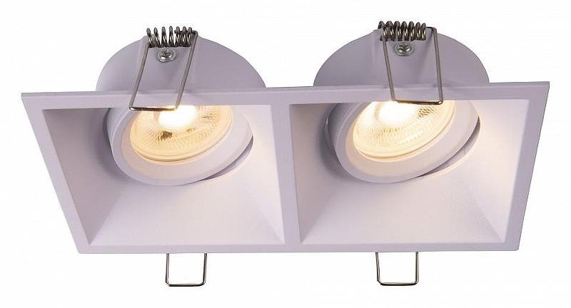 Встраиваемый светильник Maytoni Downlight Dot DL029-2-02W цвет Черный