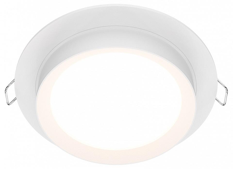 Встраиваемый светильник Maytoni Downlight Hoop DL086-GX53-RD-W цвет Белый