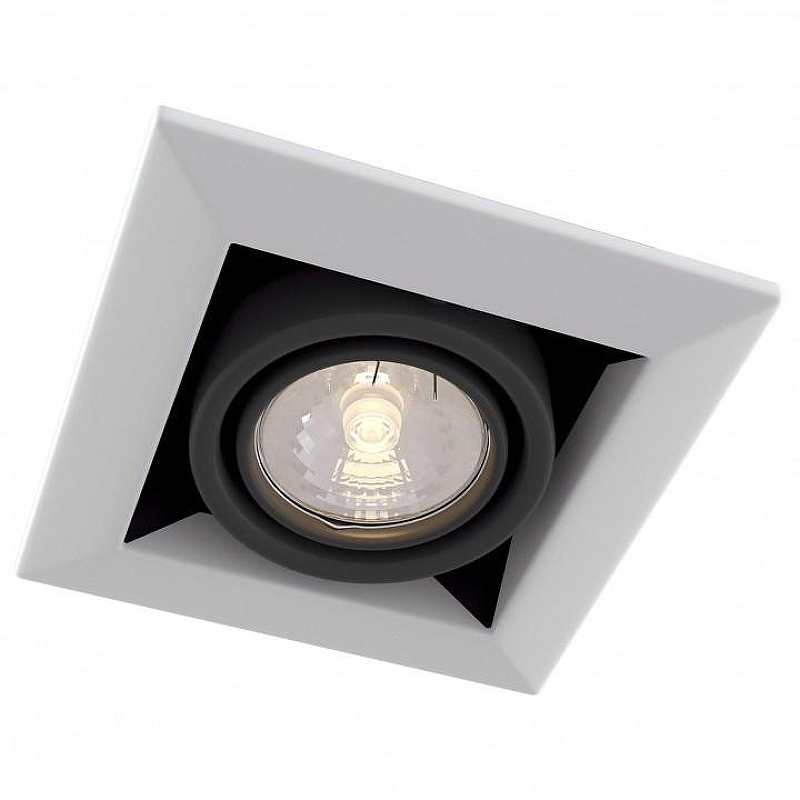 Встраиваемый светильник Maytoni Downlight Metal Modern DL008-2-01-W цвет Белый