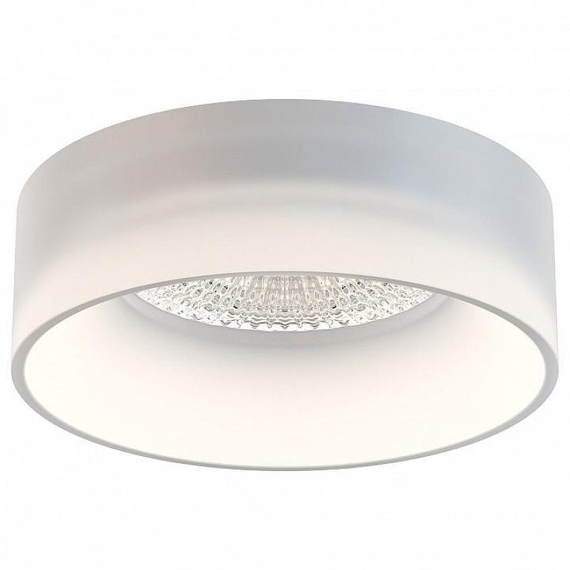 Встраиваемый светильник Maytoni Downlight Pauline DL046-01W цвет плафона/подвески Белый, цвет арматуры Белый