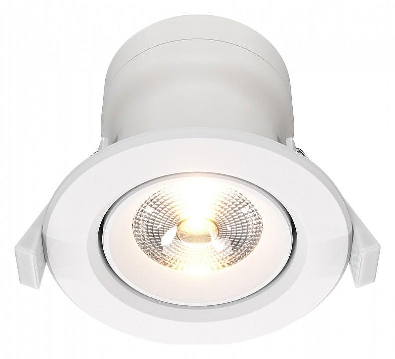Встраиваемый светильник Maytoni Downlight Phill DL013-6-L9W цвет Белый