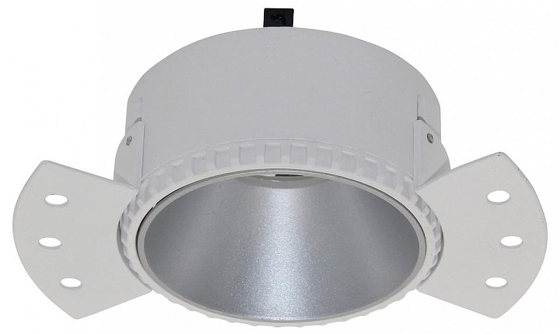 Встраиваемый светильник Maytoni Downlight Share DL051-01-GU10-RD-WS цвет Серебро