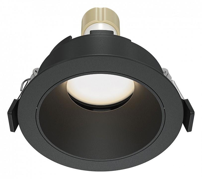 Встраиваемый светильник Maytoni Downlight Share DL051-U-1B цвет Черный