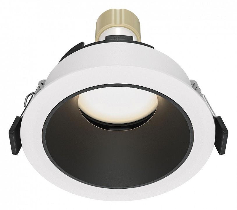Встраиваемый светильник Maytoni Downlight Share DL051-U-1WB цвет Белый, Черный