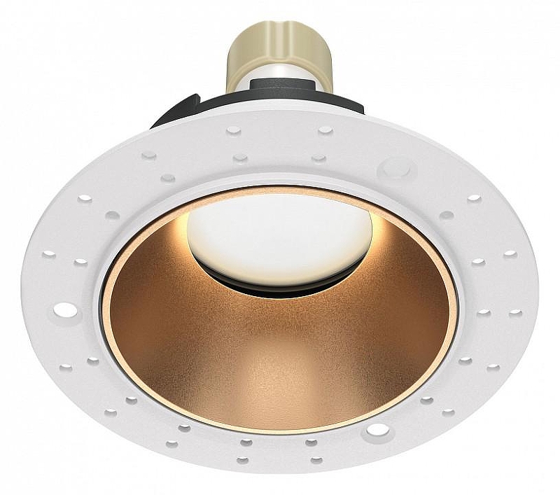 Встраиваемый светильник Maytoni Downlight Share DL051-U-2WMG цвет Золото