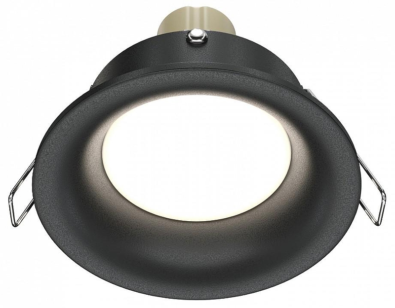 Встраиваемый светильник Maytoni Downlight Slim DL027-2-01B цвет Черный