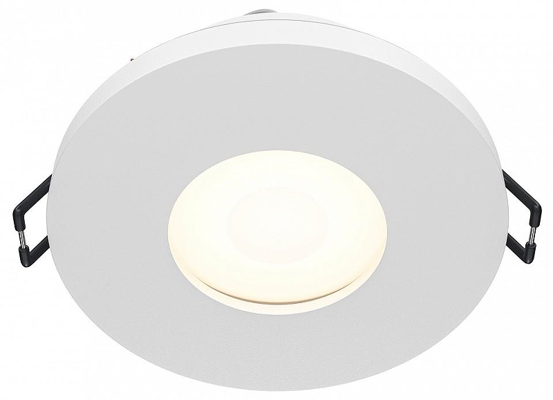 Встраиваемый светильник Maytoni Downlight Stark DL083-01-GU10-RD-W цвет Белый