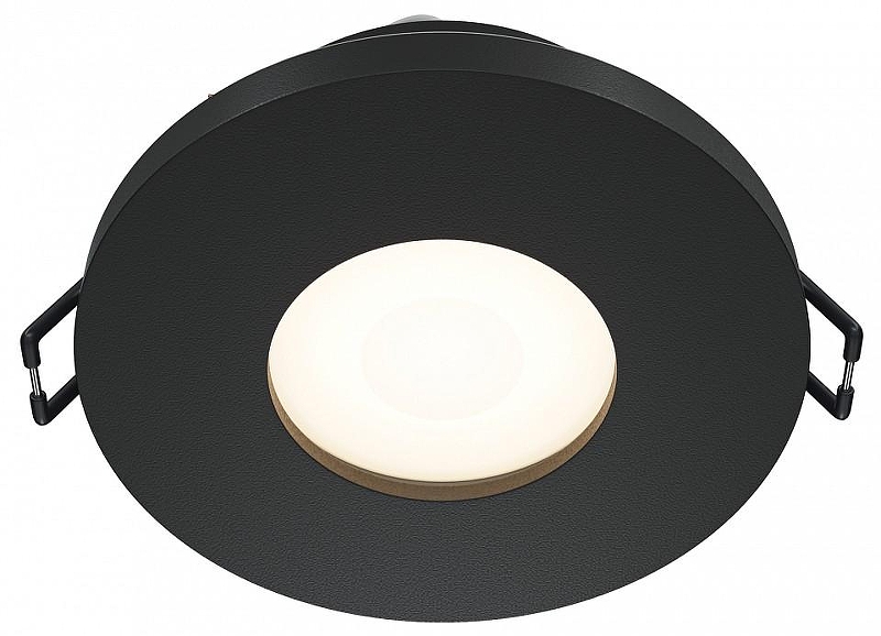 Встраиваемый светильник Maytoni Downlight Stark DL083-01-GU10-RD-B цвет Черный