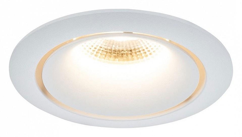 Встраиваемый светильник Maytoni Downlight Yin DL031-L12W4K-W цвет Белый