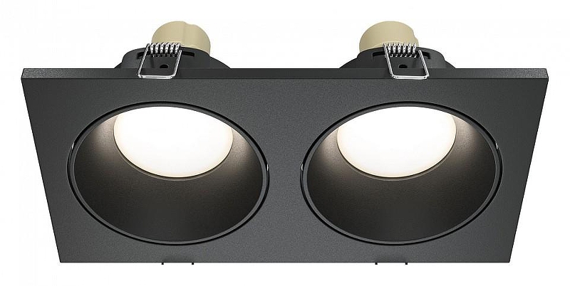 Встраиваемый светильник Maytoni Downlight Zoom DL033-2-02B цвет Черный