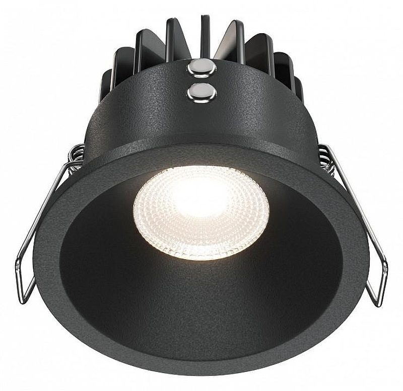 Встраиваемый светильник Maytoni Downlight Zoom DL034-01-06W3K-B цвет Черный