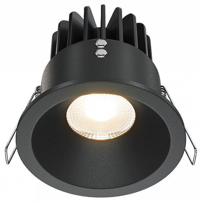 Встраиваемый светильник Maytoni Downlight Zoom DL034-2-L12B цвет Черный