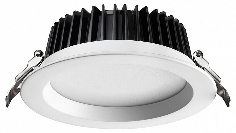 Встраиваемый светильник Novotech Drum 359415 цвет Белый