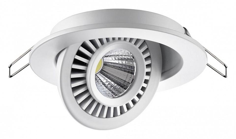 Встраиваемый светильник Novotech Gesso 358815 цвет Белый