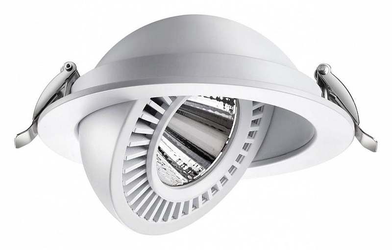 Встраиваемый светильник Novotech Gesso 358817 цвет Белый