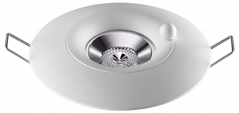 Встраиваемый светильник Novotech Water 370789 цвет плафона/подвески Белый, цвет арматуры Белый