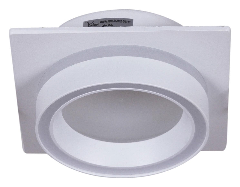 Встраиваемый светильник Reluce Technical 53003 53003-9.0-001LD GX53 WT цвет плафона/подвески Белый, цвет арматуры Белый