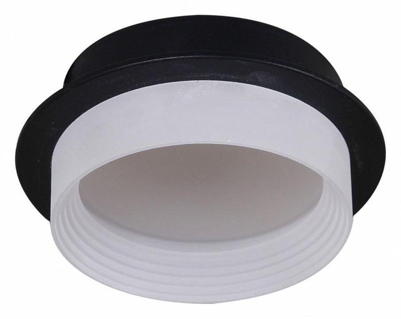 Встраиваемый светильник Reluce Technical 53004 53004-9.0-001RLD GX53 BK цвет плафона/подвески Белый, Черный, цвет арматуры Белый, Черный