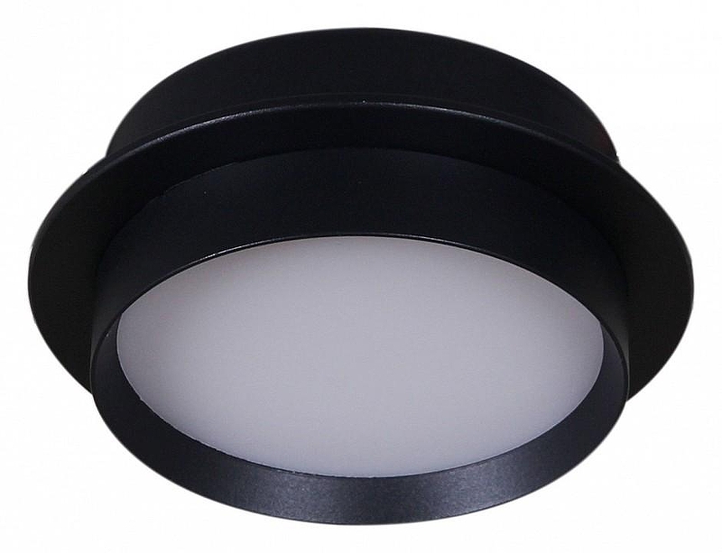 Встраиваемый светильник Reluce Technical 53005 53005-9.0-001RLD GX53 BK цвет плафона/подвески Белый, Черный, цвет арматуры Белый, Черный